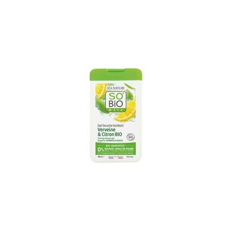 SO BIO DOUCHE CREME HYDRATATION FRAICHEUR A LA VERVEINE ET CITRON 300 M