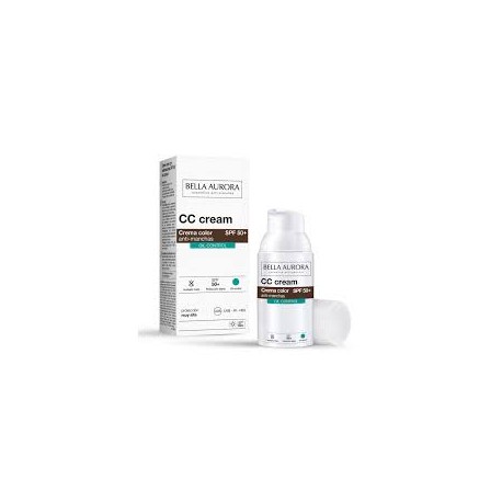 BELLA AURORA CC crème anti-taches SPF50 Teinte Médium 30ML