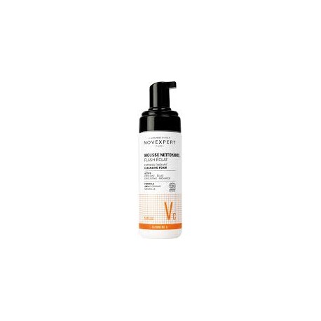 NOVEXPERT Flash Eclat Mousse Nettoyante 150 ML