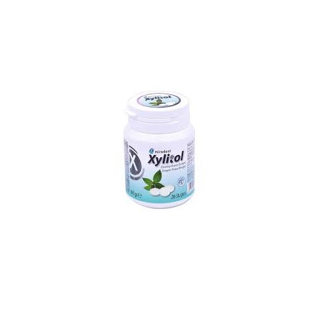 MIRADENT XYLITOL SUGARFREE DROPS MENTHE 60G