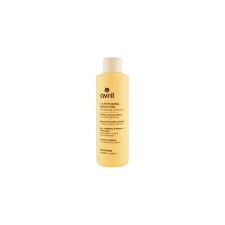 AVRIL Shampooing nutrition - cheveux secs & abîmés - 250ml certifié bio