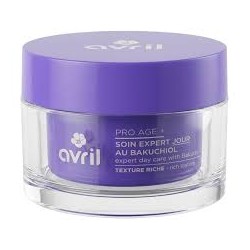 AVRIL Crème de jour riche Pro âge +  50 ml - Certifié bio