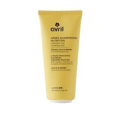 AVRIL Après shampooing nutrition cheveux secs & abîmés 200ml,  certifié bio