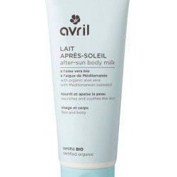 AVRIL Lait après soleil 200 ml certifié bio