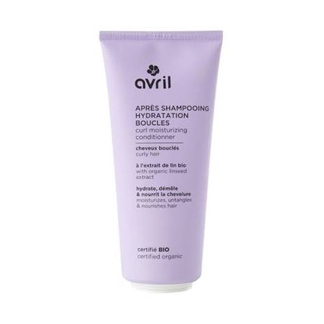 AVRIL Après shampooing hydratation boucles 200ml -  certifié bio